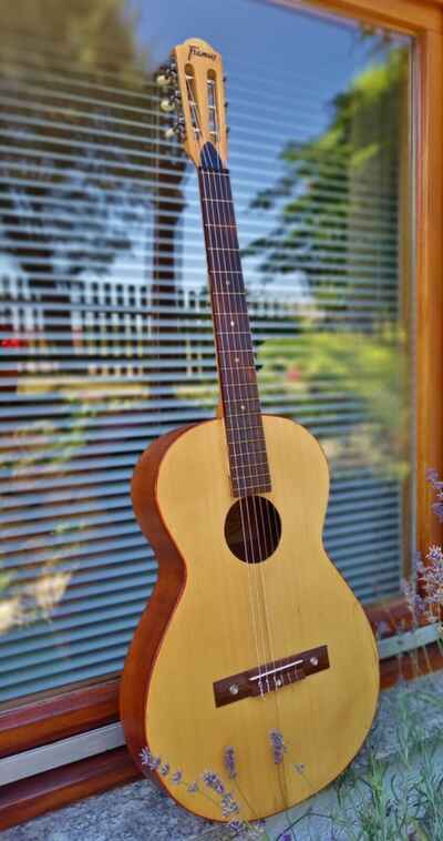 17. Framus vintage Parlourgitarre, 60er Jahre, Wandergitarre, old german guitar,