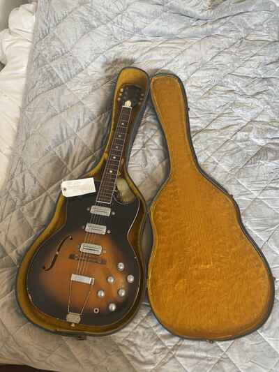 Kay True Tone Jazz King 3 pickup 1960s - Sunburst