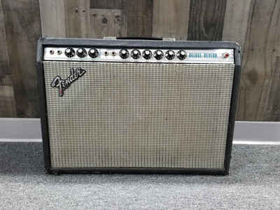 1978 Fender Deluxe Reverb Amp - EVM 12S Speaker - Works Great