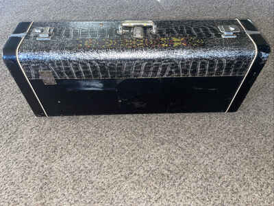 Vintage King Saxophone Alligator  Carrying Case