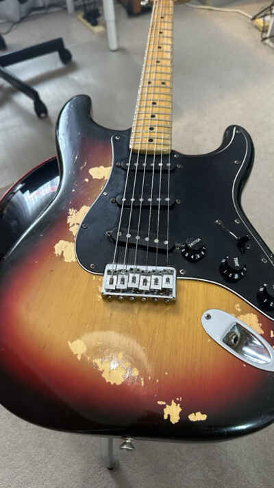 Fender Stratocaster 1976 Hardtail Sunburst