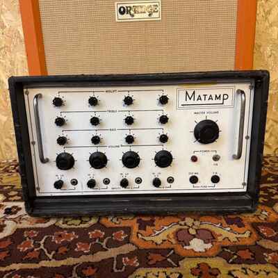 Vintage 1966 Matamp (Series 2000) 4-Channel PA Mixer Valve Amplifier RARE *1960s