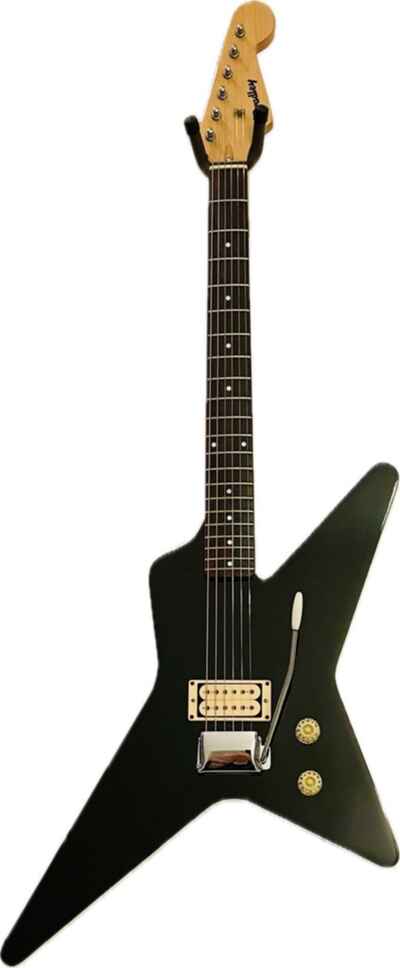 1980??s Bradley Star Shape Guitar Mahogany Body MIJ Japan Case Fujigen-Gakki
