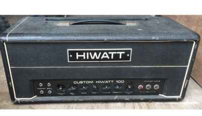 Hiwatt Custom 100 DR103 1970 original