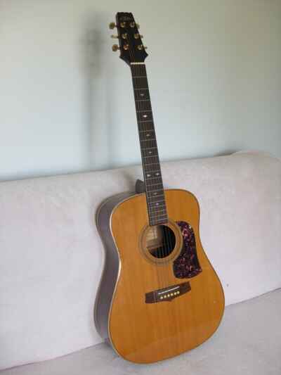 Rare guitare folk ARIA SW 700 - Made in Japan - MIJ - Années 70s vintage guitar