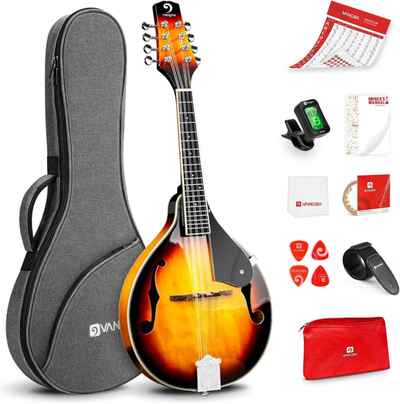 Vangoa Mandolin Musical Instrument A Style Acoustic Mandolin Kit Italian 8String