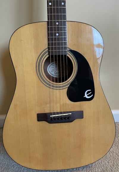 Vintage Epiphone DR-100NA  Acoustic Guitar Beautifully Aged & In Mint Condition