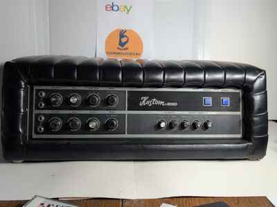 VINTAGE 70s KUSTOM K250-2 AMP HEAD