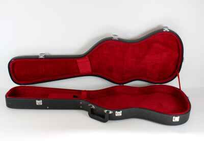 1980s Vintage Fender Stratocaster / Telecaster Guitar Black Case USA