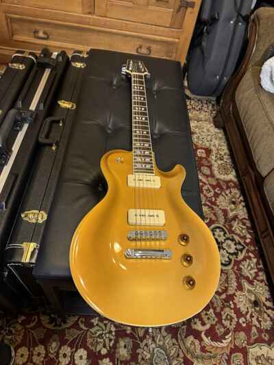 2004 HAMER Monaco Elite USA - Goldtop W /  Seymour Duncan P-90??s - OHSC