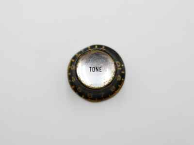 1960s-1970s Vintage Gibson Reflector Tone Knob EB-0 / SG / Les Paul Custom