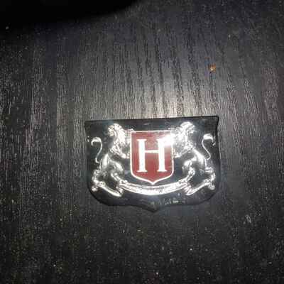60s HAGSTROM BASS BRIDGE COVER LOGO - made in SWEDEN
