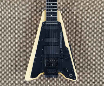 1985 Steinberger GP45 - RARE Push Button Selector - Eye Catching White Finish
