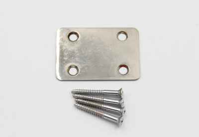 1974 Vintage Gibson L6-S / S-1 Midnight Special Neck Plate w / Original Screws 1970s