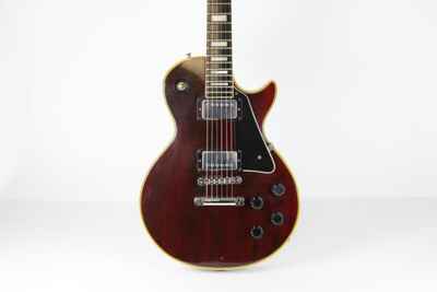 1976 Vintage Gibson Les Paul Custom Wine Red +OHSC 1970