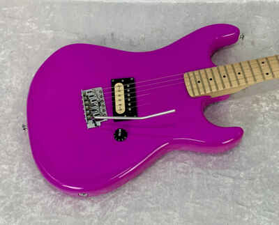 Kramer Baretta Special Electric Guitar in Magenta with Vintage Case