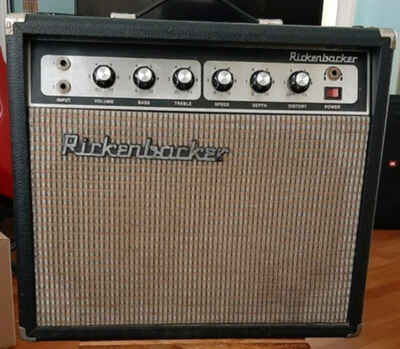 Vintage Rickenbacker Amplifier TR7 1 X 10 Combo Made USA 1977-1980 Nice