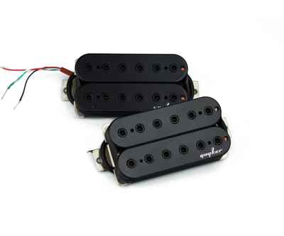 Guyker Guitar Humbucker Pickups, Alnico 5 Neck / Bridge Double Coil Open Pickup