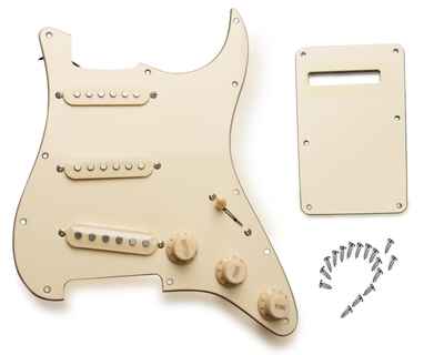 Upgraded Prewired Pickguard Loaded Modern Tone Triple Single Coil Pickups for