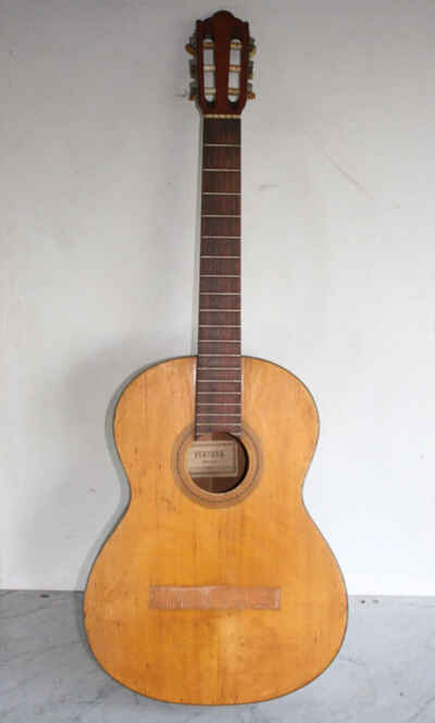 Vintage VENTURA BRUNO Classical Acoustic Guitar. V-1583 Parts Repair