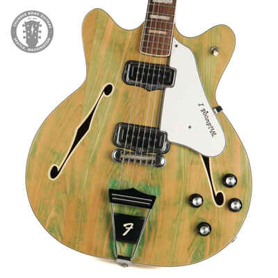 1967 Fender Coronado II Wildwood 1 Rainbow Green