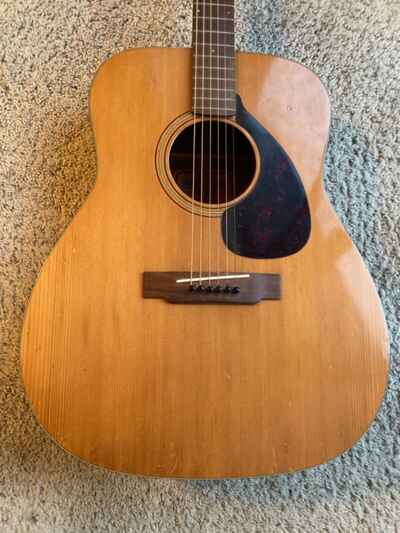 Yamaha Acoustic Guitar Model FG-140 Red Label 1968-72