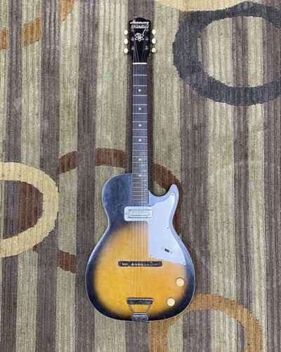 Harmony Stratotone Electric Guitar Ca Mid-1960