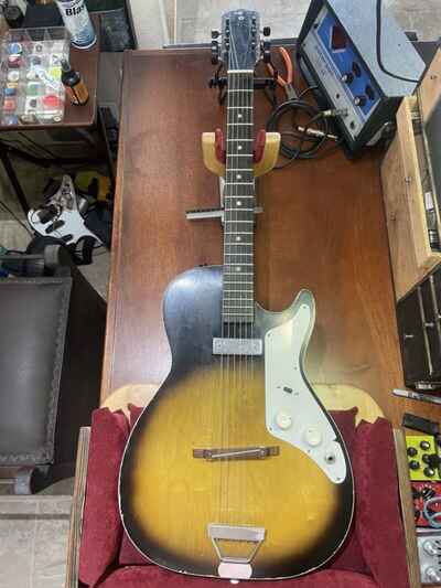 Vintage Harmony H-45 Stratotone Electric Guitar
