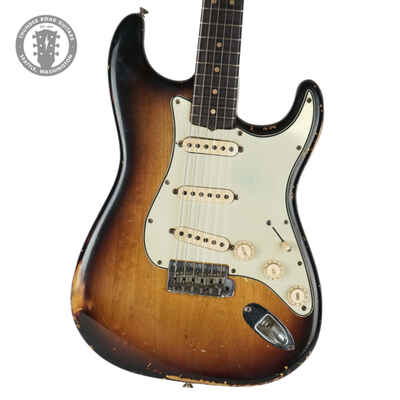 1964 Fender Stratocaster 2 Tone Sunburst Refin