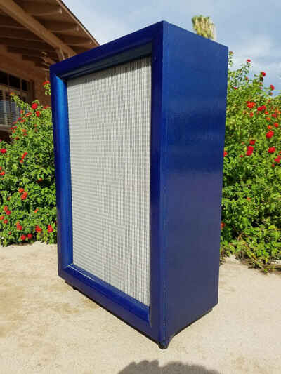 Electro-Voice Aristocrat Corner Speaker Guitar Amp Cab Super Cool Electric Blue!