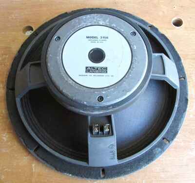 Altec Lansing 3156 Speaker-RECONE PROJECT-AS IS-Good Frame-Vintage 3156-L@@K!