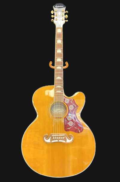 Epiphone J-200 EC Studio Acoustic  /  Electric Vintage Natural
