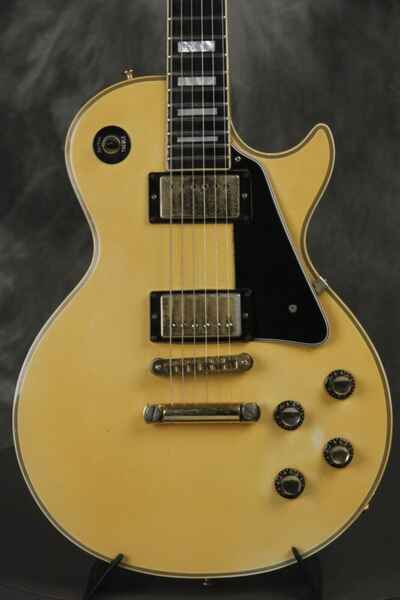 1977 Gibson Les Paul Custom White w / 