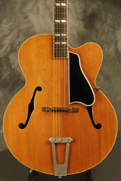 1952 Gibson L-7CN archtop BLONDE with highly figured back + sides