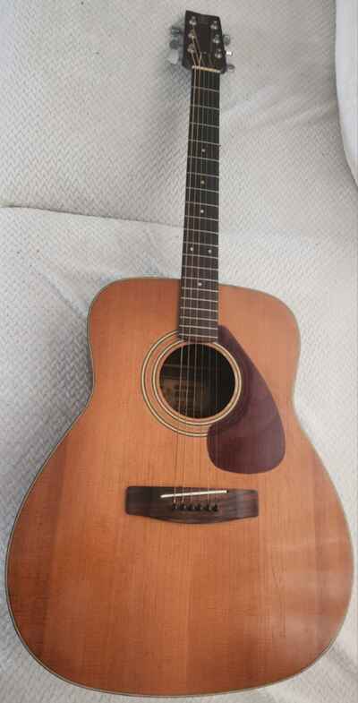 Vintage YAMAHA Acoustic guitar FG-160 VINTAGE 1970s Natural Color