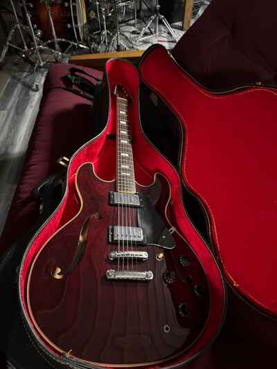 Aria Pro II Les Paul Custom Wine Red LC-500 1978-1981