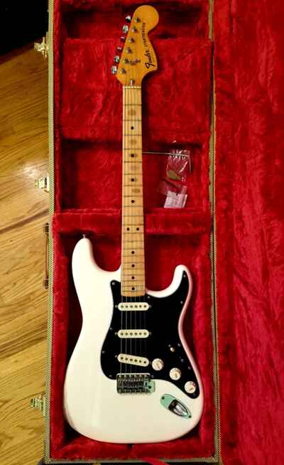 1974 Fender Stratocaster Olympic White Mild Custom 1 Of The Nicest You Will See