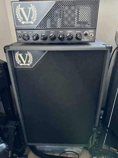 Victory Kraken Vertical 2x12 Cabinet - Celestion Vintage 30 Loaded - Closed Back