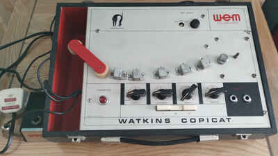 WATKINS WEM  Mk III / IV COPICAT TAPE ECHO + Spare Tapes