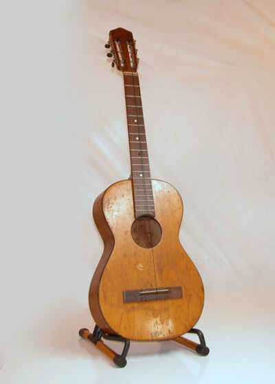 Hofner Parlor 1970th Acoustic Guitar -West Germany *PROJECT -See Pix  / Read Notes