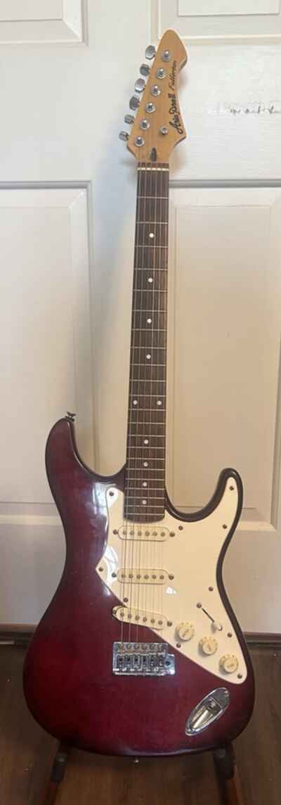 Vintage  Aria Pro II Fullerton FL20s Red Electric Guitar
