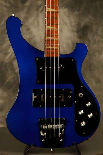 1989 Rickenbacker 4003 Bass Midnight Blue BT Black hardware + binding