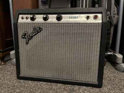 1977 Fender Champ - Silverface Era Vintage Fender Amplifier