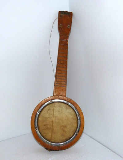 La Pacifia Maple Wood Banjolele Banjo-Ukulele Antique 1920