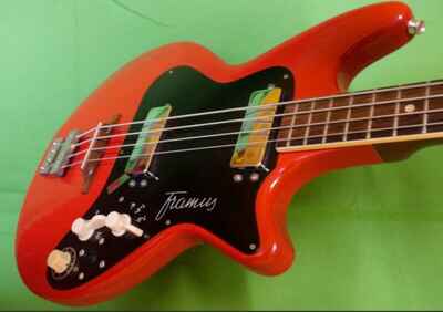 Framus  /  Strato Starbass 5 / 156-52  /  1964  /  Red  /  Bass