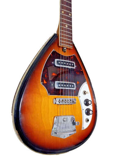 Kawai PM-2V vintage teardrop electric guitar 