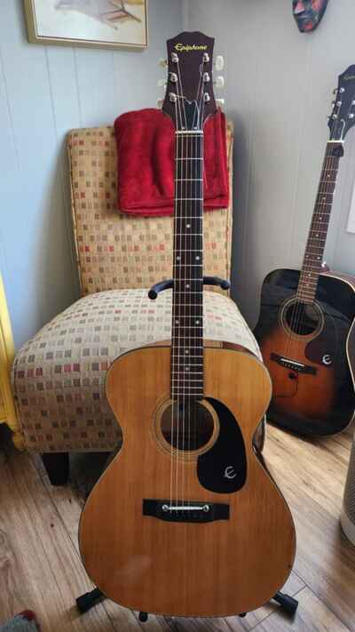 Epiphone FT-120 Acoustic Guitar  Vintage 1971-72 Awesome Sound