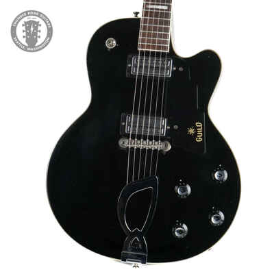 1968 Guild Bluesbird M-75 Black