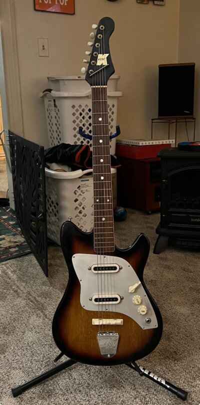 1965 Kent Polaris II Vintage Electric Guitar!