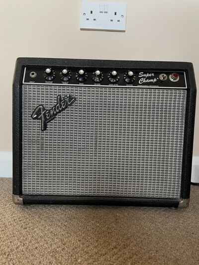 Vintage Fender Super Champ Rivera Early ?80??s